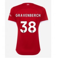 Billiga Liverpool Ryan Gravenberch #38 Hemma fotbollskläder Dam 2023-24 Kortärmad